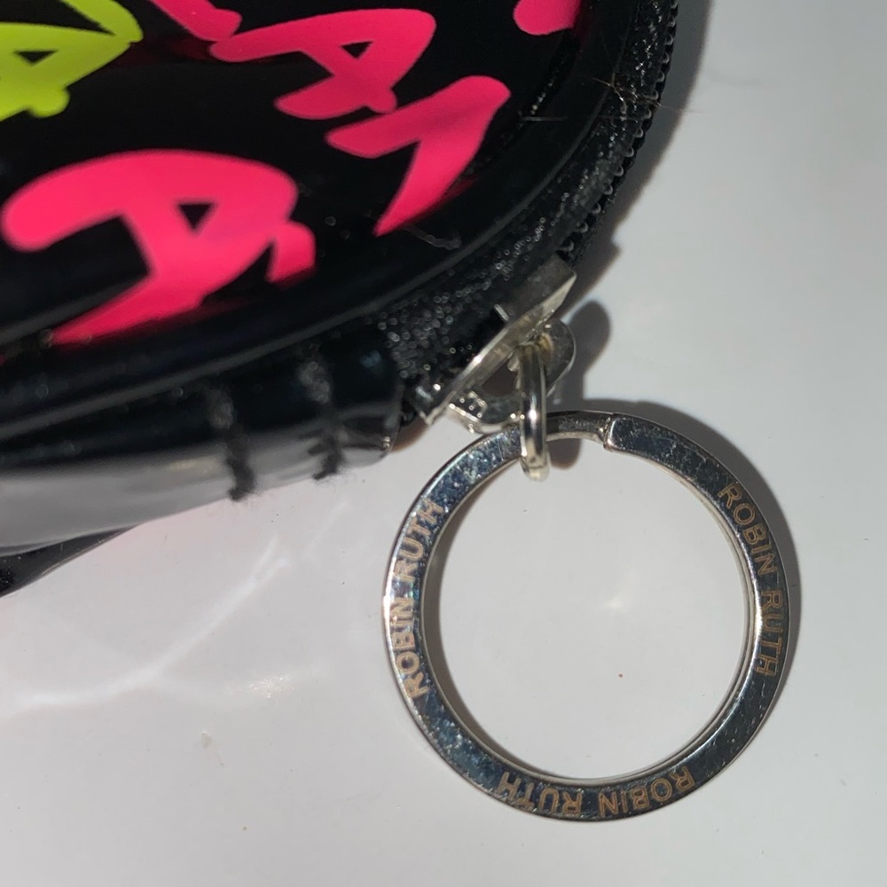 Robin Ruth Atlanta Coin Purse Keychain Zipper Mini - Picture 11 of 12